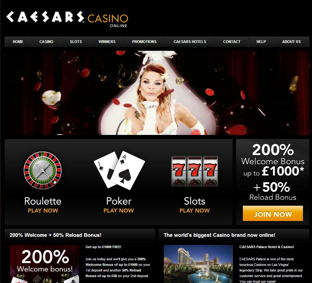 Caesars Casino Bingo Action Online